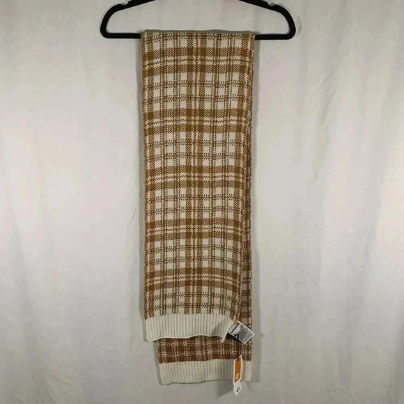 Timberland Accessories - Timberland Scarf One Size Brown Knit 68" Long 11" Wide New $60